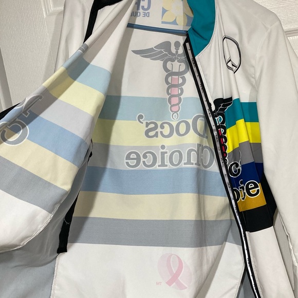 Men’s windbreaker Primal official bicycle race jacket branded Mercedes Benz SZ L - Picture 15 of 16